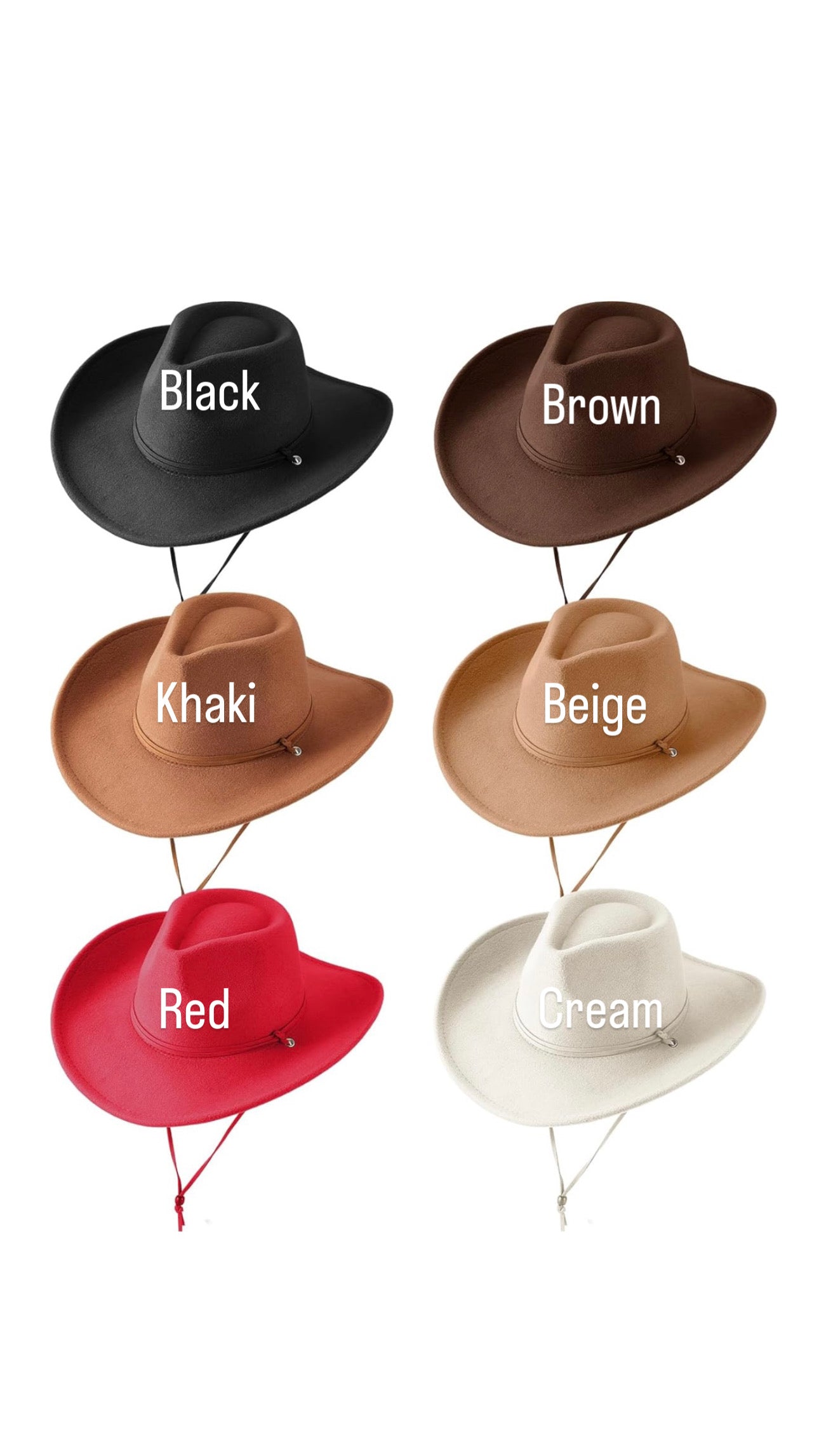 Nikki Cowboy Hat Hair