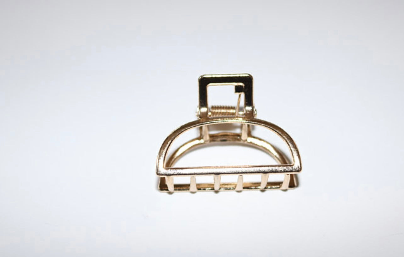 Minimal Gold Clip Duo