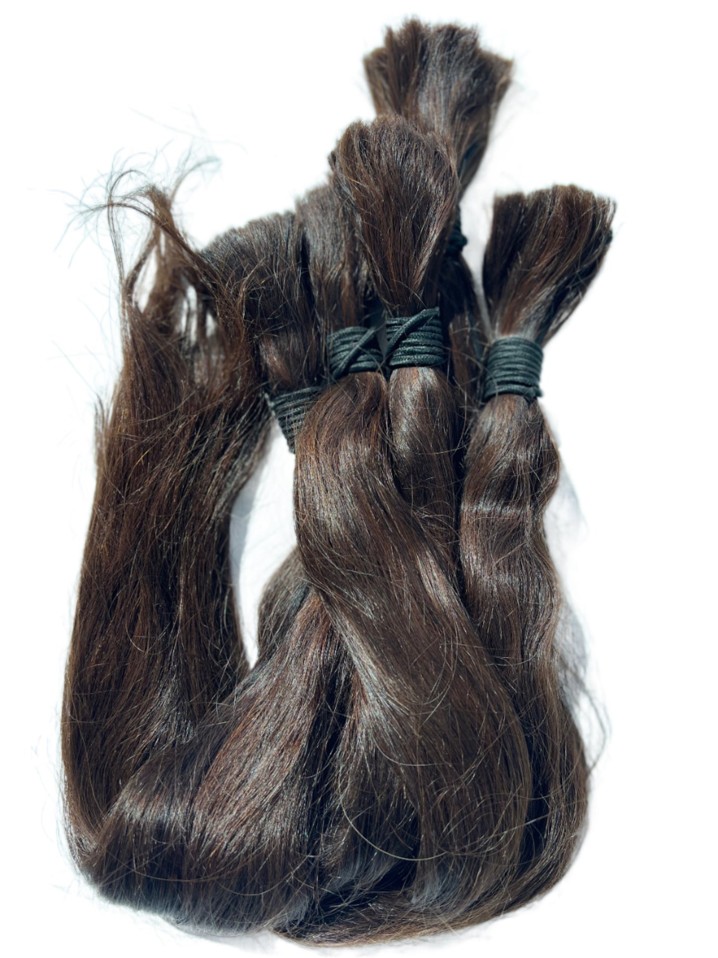 Raw Natural Dark Hair