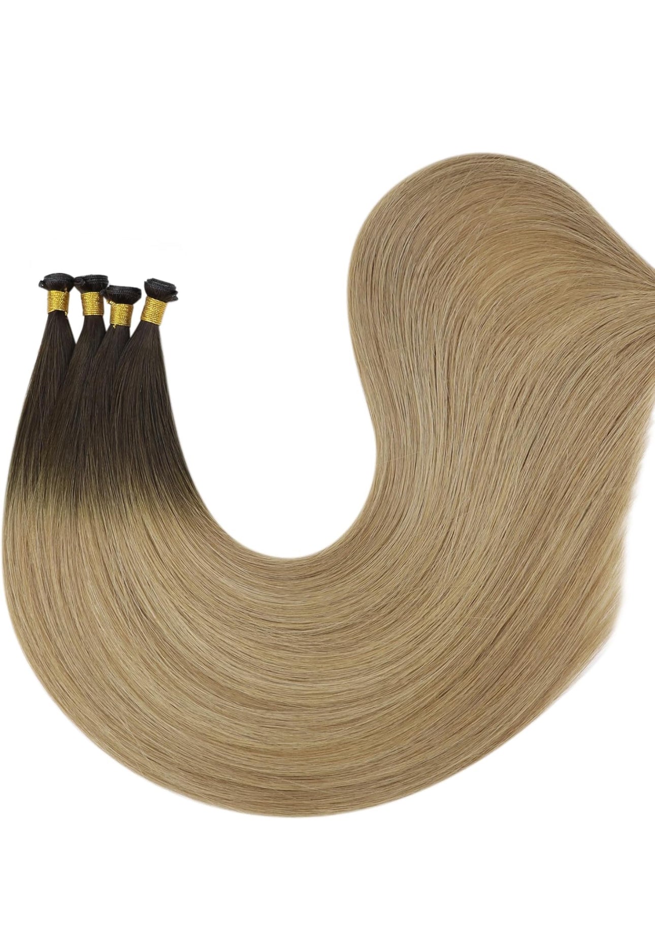 Rooted Hand Tied Wefts