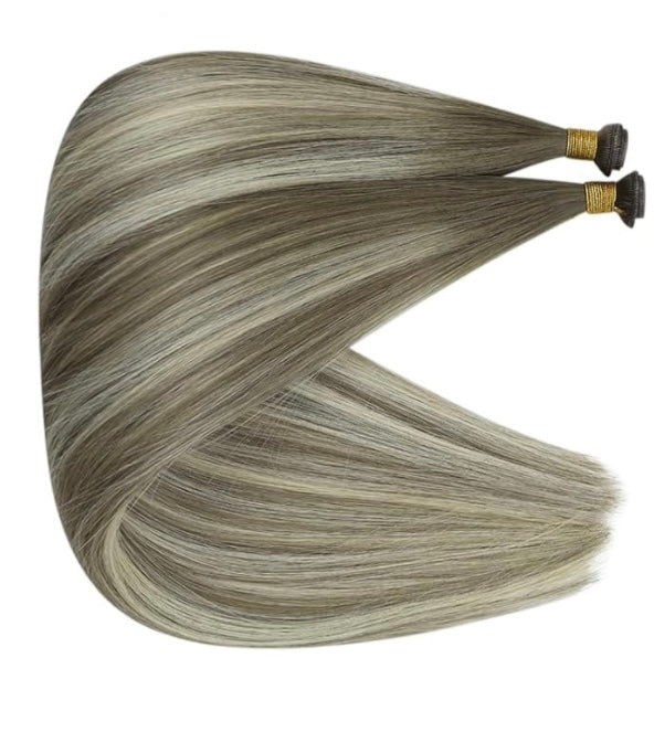Rooted Hand Tied Wefts