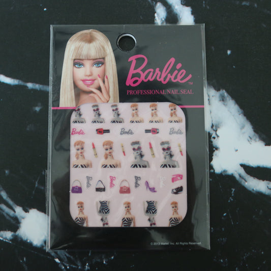 B&W Barbie nail seals