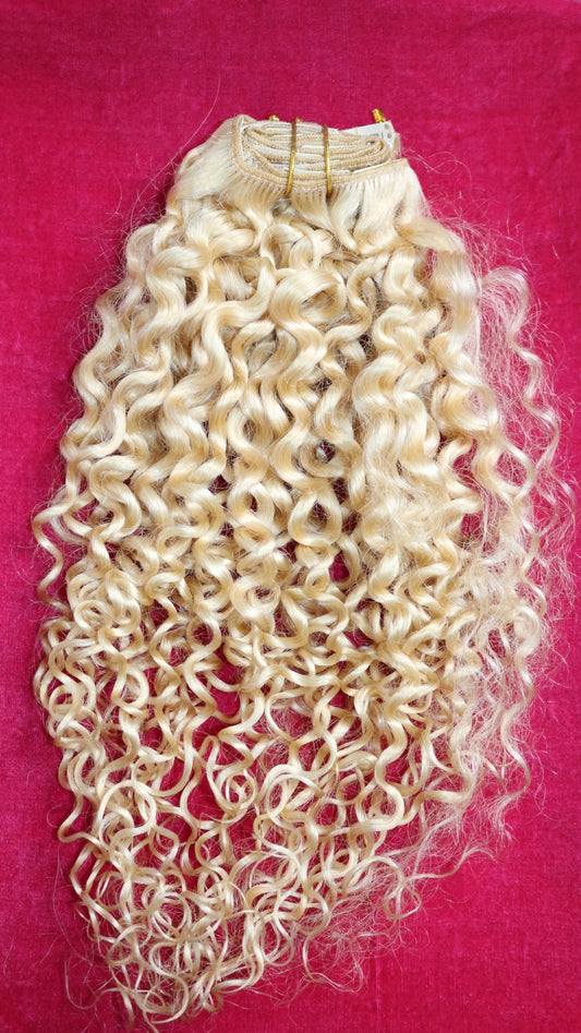 Curly Weft #60 Clip Extensions