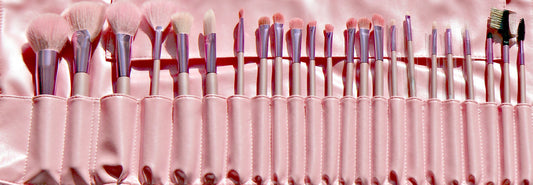 V-Day 22 Piece Premium Goat Hair Make Up Brush Set