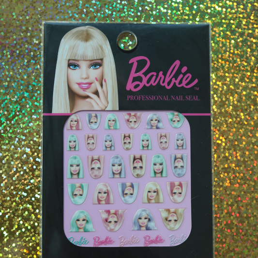 Barbie Colorful nail Seals